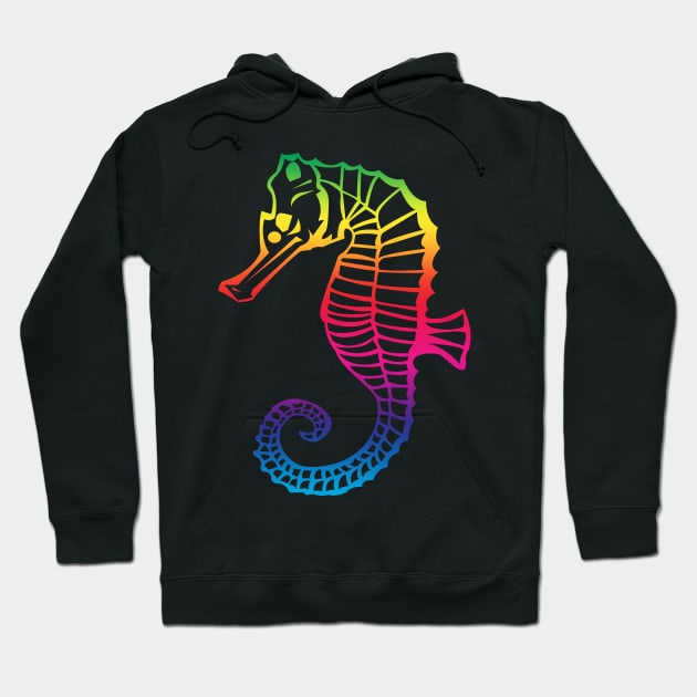 Sea Horse Hoodie by icarusismartdesigns